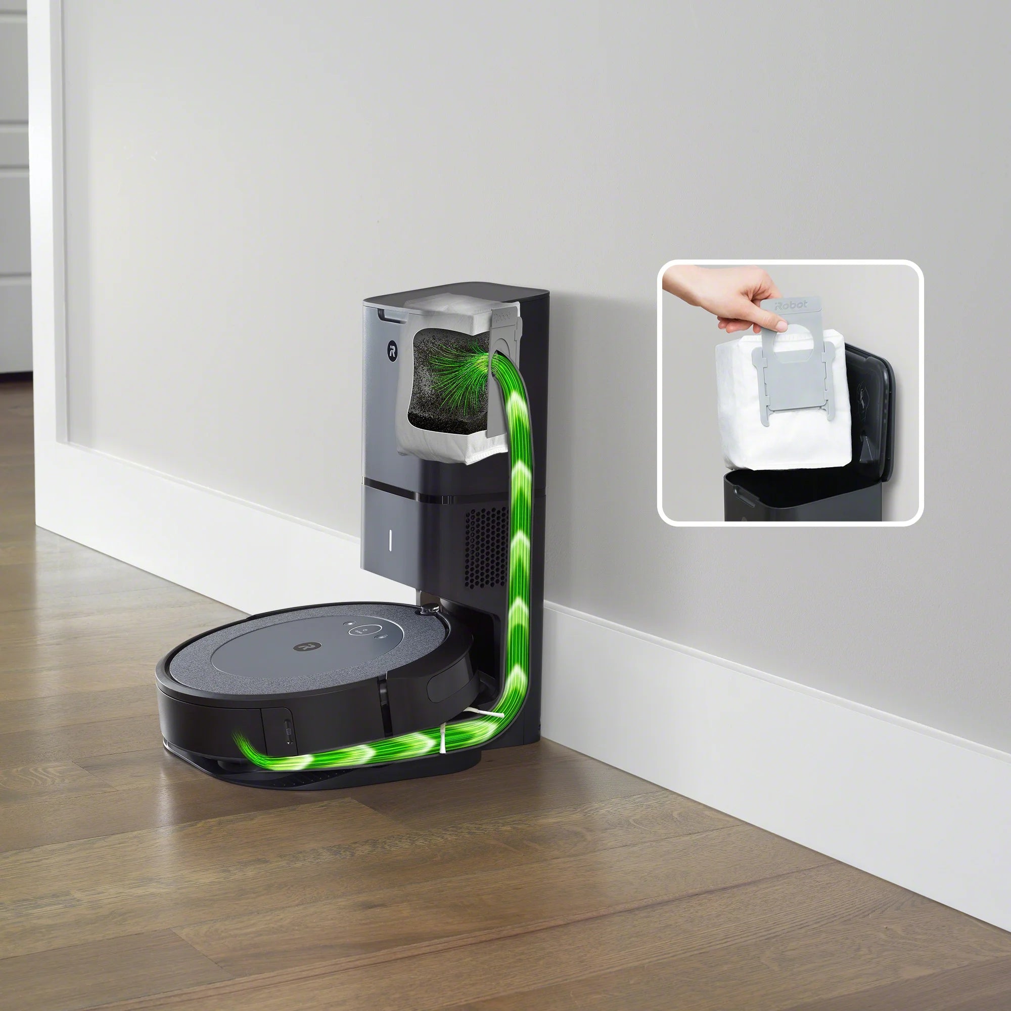 iRobot? Roomba? i3+ EVO (3550) Self-Emptying Robot Vacuum �C Now Clean By Room With Smart Mapping, Empties Itself For Up To 60 Days, Works With Google, Ideal For Pet Hair, Carpets?