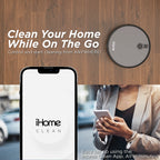 iHome AutoVac Juno Robot Vacuum, Mapping Technology, Strong Suction, 120 Min Runtime, App + Remote Control, New