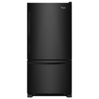 Whirlpool WRB329DMBB 18.7 Cu. Ft. Freestanding Bottom Freezer Refrigerator