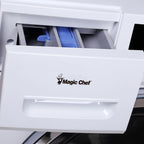 Magic Chef 2.7 cu. ft. White All in One Ventless Washer Dryer Combo in White