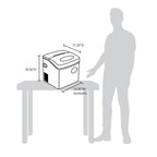 Newair, 50 lb. Portable Ice Maker, Countertop Design, 3 Bullet Ice Sizes