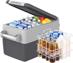 Setpower 12V Portable Refrigerator Freezer, 32 Quart Outdoor Fridge for Camping,Car Refrigerator,Electric Cooler for Truck, RV, Travel,3-Year Warranty