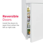 Frigidaire FFTR2045VW 20 Cu. Ft. Top-Freezer Refrigerator, Garage Ready, White