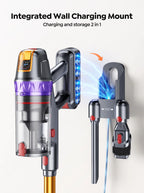 Buture VC90 Cordless Stick Vacuum Cleaner with Mattress Mite Removal Brush, 55KPA Strong Suction for Carpet Hardwood Floor