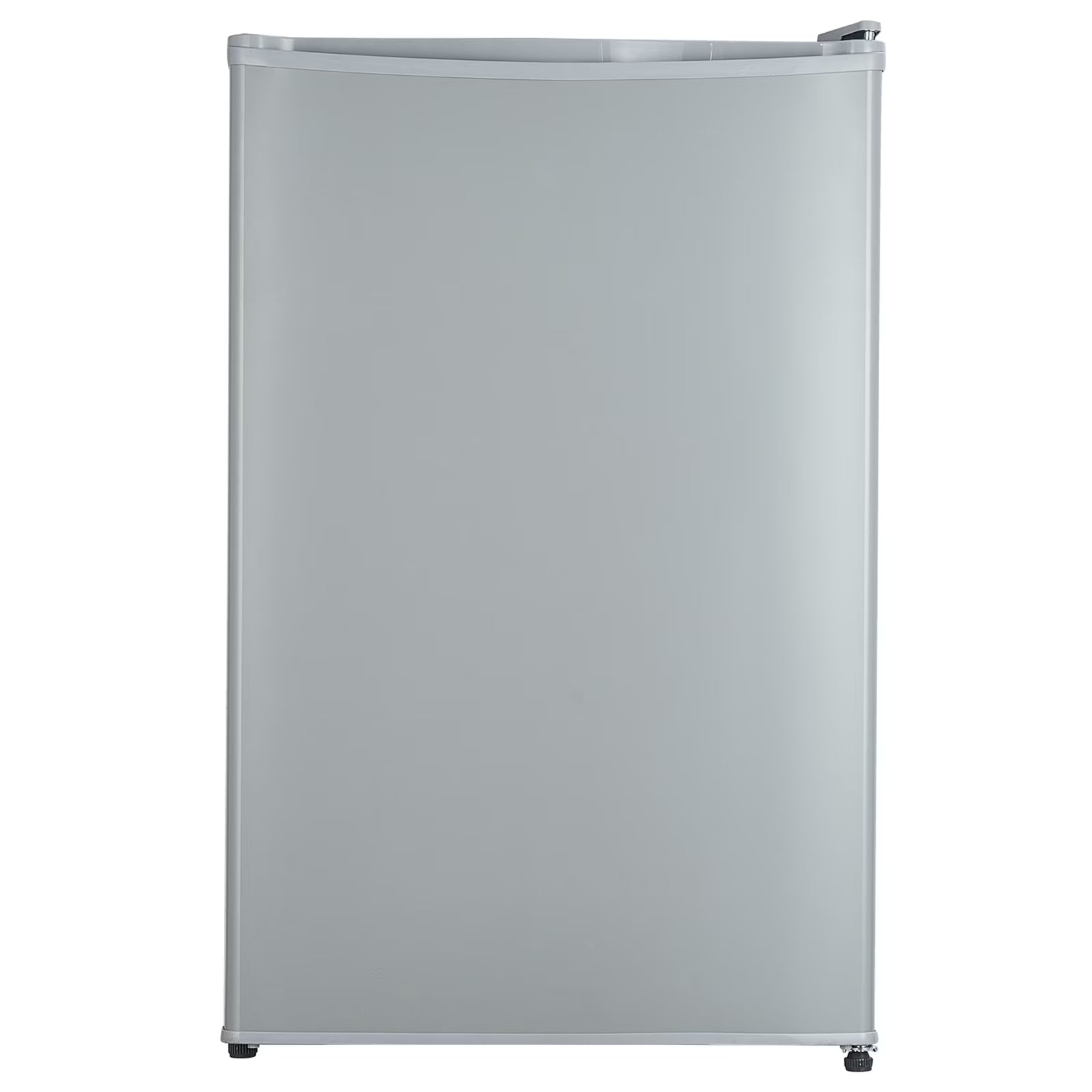 4.3 Cu.Ft Mini Fridge With Freezer, Single Door Mini Fridge w/7 Settings Temperature Adjustable, Mini Refrigerator for Apartment, Bedroom, Office, Dorm, Grey