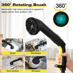 Steam Cleaner, 2-Quart Canister Steamer with 18 Accessories for Floor, Grout, Upholstery, Car Detailing, Kitchen Degreasing & High-Temp Sanitizing