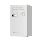 Frigidaire 3.2 Cu Ft Retro Dry Erase Compact Fridge, (EFR331-BLACK), Black
