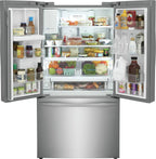 Frigidaire FRFC2323AS 36" Wide 23 Cu. Ft. Energy Star Certified French Door Refrigerator, Stainless Steel