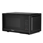 Midea 0.9 Cu. Ft. Countertop Microwave Oven, 6 Auto Programs, 10 Power Level, Black, EM9P022CVPMB