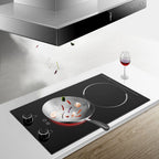 2100W Electric Induction Cooktop Stove Top 2-Burner Touch Control + Child Lock