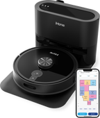 iHome AutoVac Nova S1 Pro Self Empty Robot Vacuum, LIDAR Mapping, 150 Min Runtime, Strong Suction, New