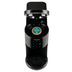 CUCKOO CCM-AK011B 3-in-1 1.2L K-Cup Coffee Maker with 5 Cup Sizes and Self-Cleaning Function (Black)