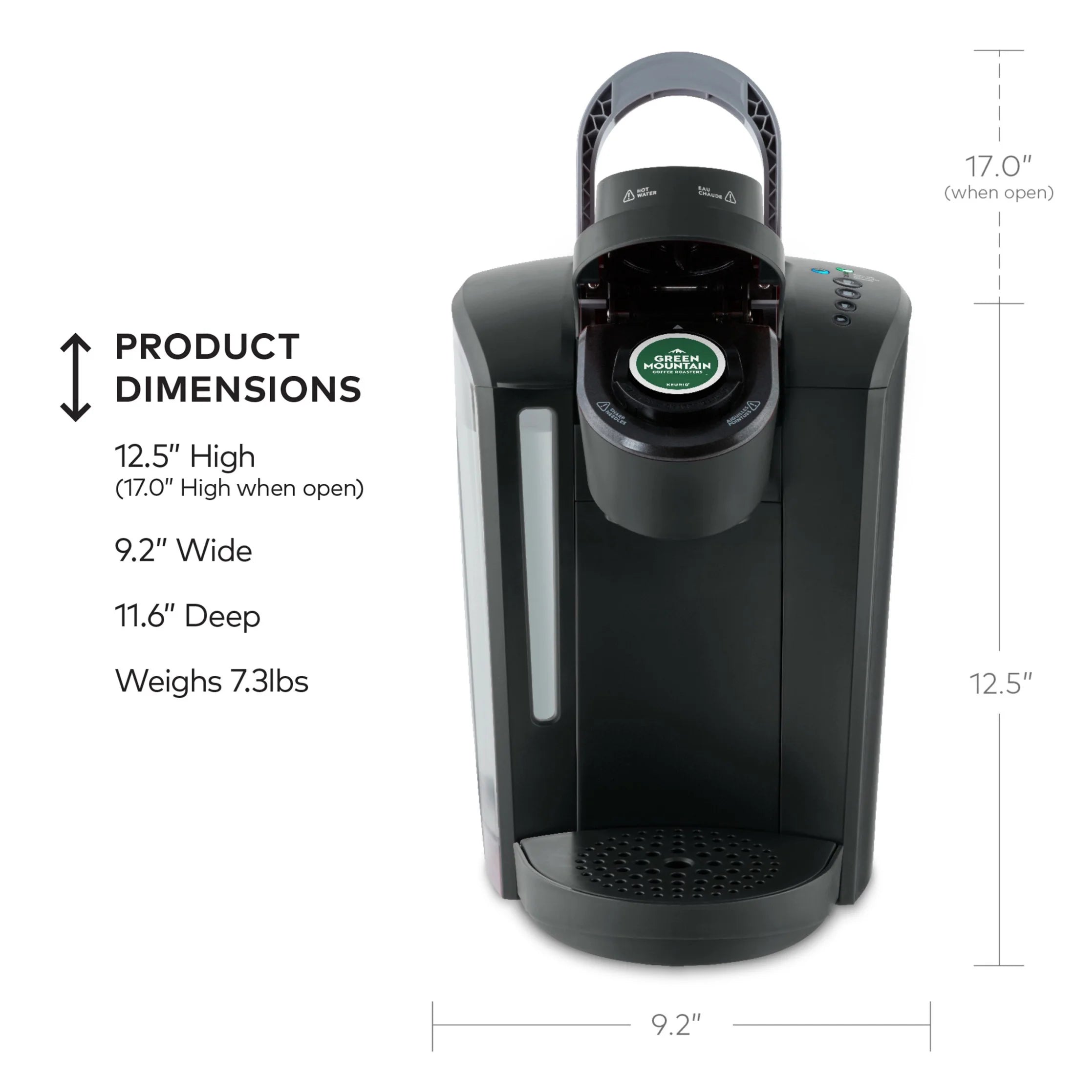 Keurig K-Select Single-Serve K-Cup Pod Coffee Maker, Matte White