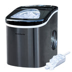 Frigidaire 26 lb. Countertop Ice Maker EFIC117-SS, Red Stainless Steel