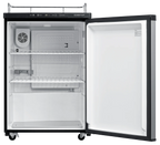 Edgestar Br3002 24" Wide Kegerator Conversion Refrigerator For Full Size Kegs - Black