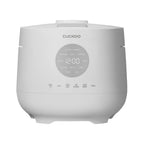 CUCKOO Rice Cooker 12 Cups Cooked Warmer with Nonstick Pot 13 Menu Options and Micom Fuzzy Logic Tech with Auto Clean Feature in Gray