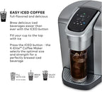 Restored Keurig K-Elite Single-Serve K-Cup Pod Coffee Maker, (Brushed Silver) (Refurbished)