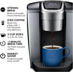 Restored Keurig K-Elite Single-Serve K-Cup Pod Coffee Maker, (Brushed Silver) (Refurbished)
