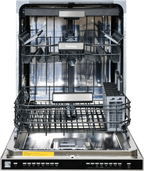 Kenmore 24�� Built-In-Dishwasher w/ 3rd Rack & Turbo Dry with Handle-SS