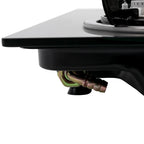 2 Burner Modern Gas Cooktop Gas Stove Top with 2 Burner Black 20.47*12.6 in