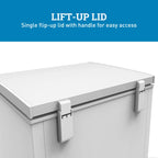 Avanti Garage Ready Chest Freezer, 5.0 Cu. ft. Capacity, in White (?CF5F0W)
