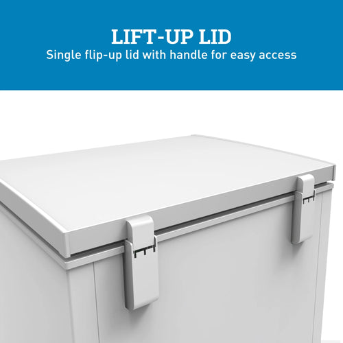 Avanti Garage Ready Chest Freezer, 5.0 Cu. ft. Capacity, in White (?CF5F0W)