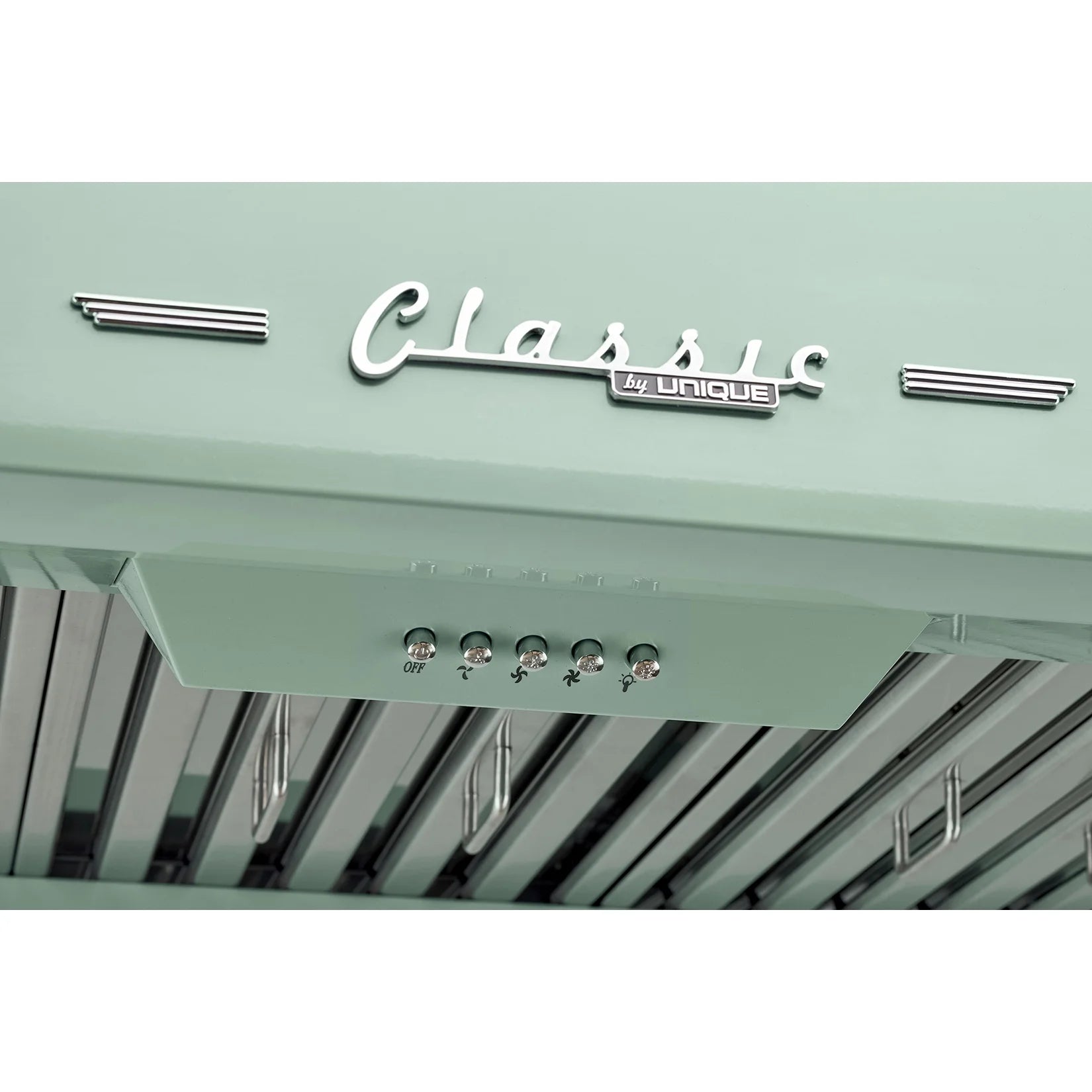 Unique Classic Retro 30" Under Cabinet Range Hood with 700 CFM and LED Lighting 110 volts