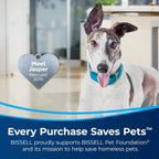BISSELL SurfaceSense Allergen Lift-Off Pet, Bagless, Upright Vacuum, Pet Friendly, Surface Detect Technology, LED Headlights, Tangle-Free Brush Roll, 3415, Black & Copper