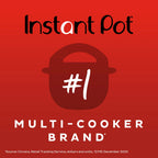 Instant Pot 6Qt RIO Chef Series 7-in-1 Multi-Cooker, Pressure Cooker, Slow Cook, & More, Black