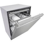 LG LDFN4542S Front Control Dishwasher with QuadWash(TM)