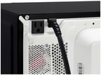 Summit Appliance MRF66BK2SSALHD Microwave & Refrigerator-Freezer Combination with Allocator - LHD