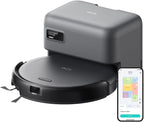 eufy C10 Robot Vacuum with Self Emptying Station, Edge Expansion Brush, 2.85-Inch Ultra-Slim Body, Carpet Cleaning