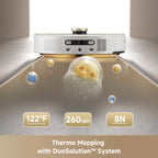 MOVA V50 Ultra Complete Robot Vacuum��Mop,Self Cleaning, 24bar Suction, Auto-Lift,Obstacle Overcoming