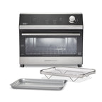 Hamilton Beach Digital Air Fryer Toaster Oven Combo, 10 Ways to Cook, 4 Preset Functions, 1800 Watts, Stainless Steel