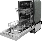 Energy Star 18" Built-In Dishwasher w/Heated Drying - Stainless