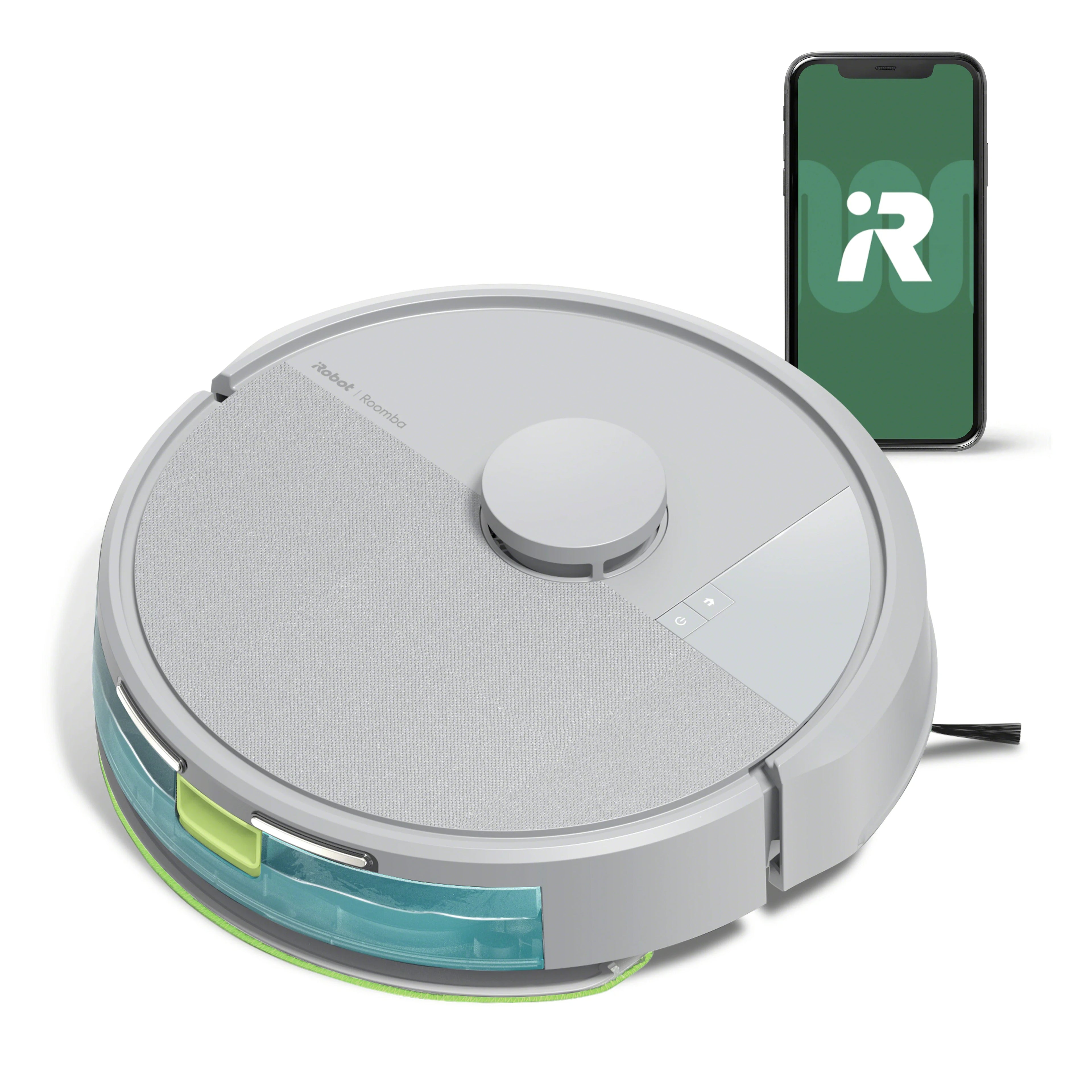 iRobot Roomba 1010 Combo Robot Vacuum & Mop, 2 in 1 for Carpet & Hard Floors, Self-Charging, Intense Power-Lifting Suction, Avoids Mopping Carpets, LiDAR Navigation, Model# Y311620