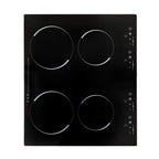 Built-in Cooktop 3000W, Electric Stove Top with 4 Electric Burners, 9 Heating Level, Kid Safety Lock, Sensor Touch Control, 110V Electric Cooktop