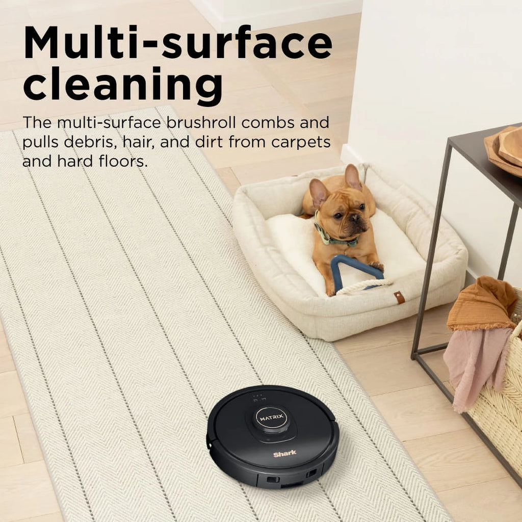 Shark Matrixa?�� Robot Vacuum, No Spots Missed, Precision Home Mapping, Perfect for Pet Hair, Wi-Fi, AV2310, New
