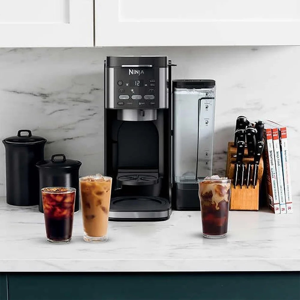 Restored Ninja CFP105 DualBrew Hot & Iced Coffee Maker BlackBundle with 2 YR CPS Enhanced Protection Pack (Refurbished)