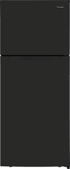 Frigidaire 17.6 Cu. Ft. Top Freezer Refrigerator, Black