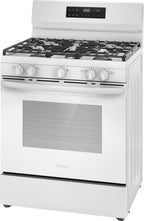 Frigidaire FCRG3062AS 30" Gas Range with Steam Clean, Stainless Steel