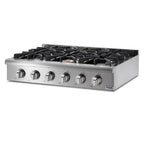 Thor Kitchen 36" Professional Gas Range Top, Stainless Steel