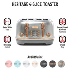 TOSTR SS BLK 1500W 4SLOT (Pack of 1)