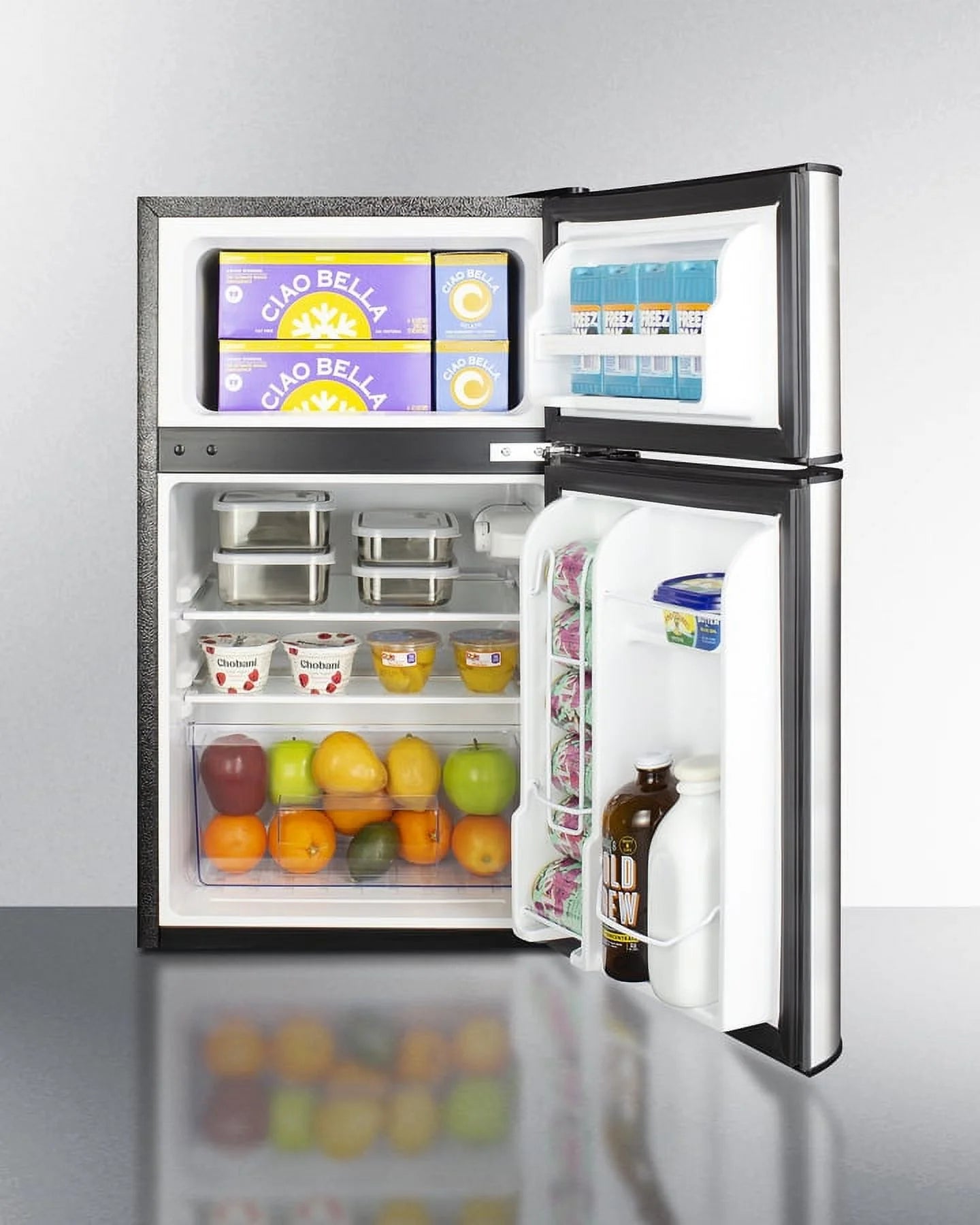 SUMMIT 19" Wide 2-Door Refrigerator-Freezer