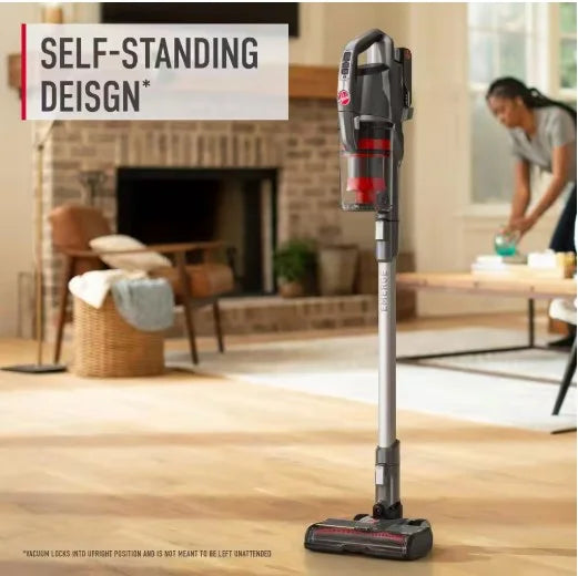 ONEPWR Emerge Tangleguard+ Bagless, Cordless, Replaceable Filter Stick Vacuum Cleaner for Carpet and Hard Floor, in Gray