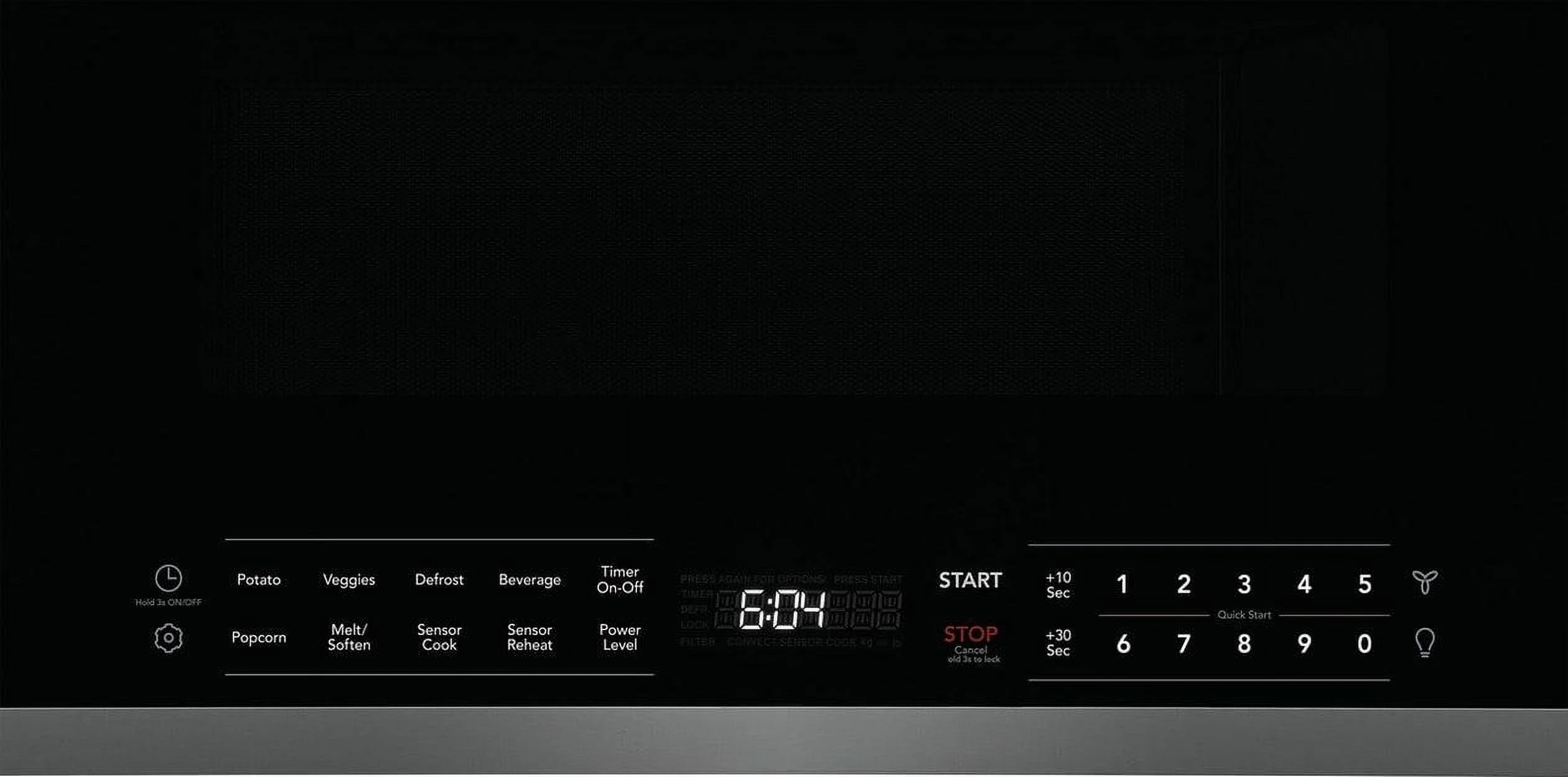 Frigidaire Gmos1964a Gallery 30" Wide 1.9 Cu. Ft. 1000 Watt Over The Range Microwave -