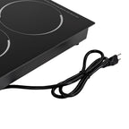 2100W Electric Induction Cooktop Stove Top 2-Burner Touch Control + Child Lock