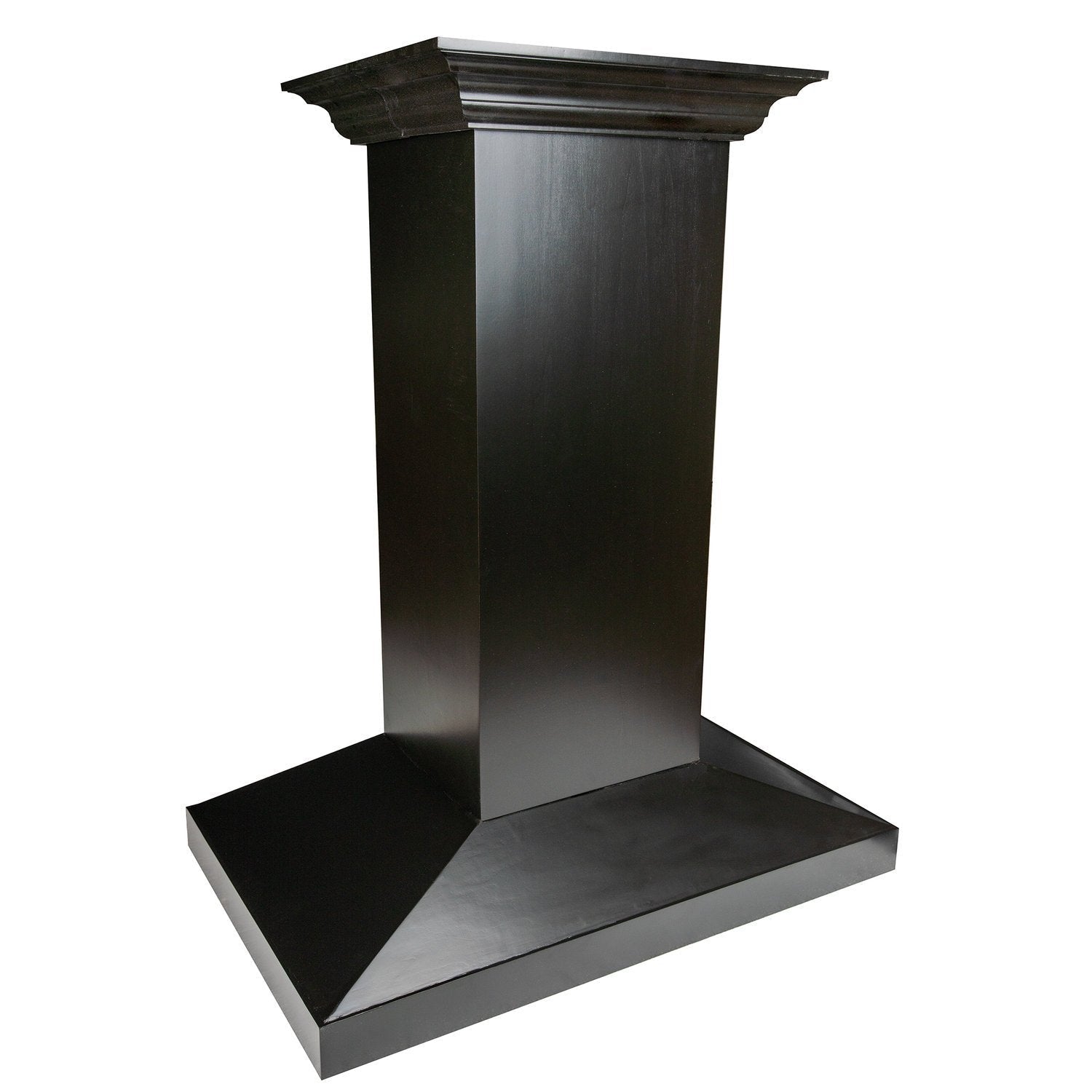 ZLINE 30 in. Wooden Island Mount Range Hood in White - Includes 760 CFM Motor