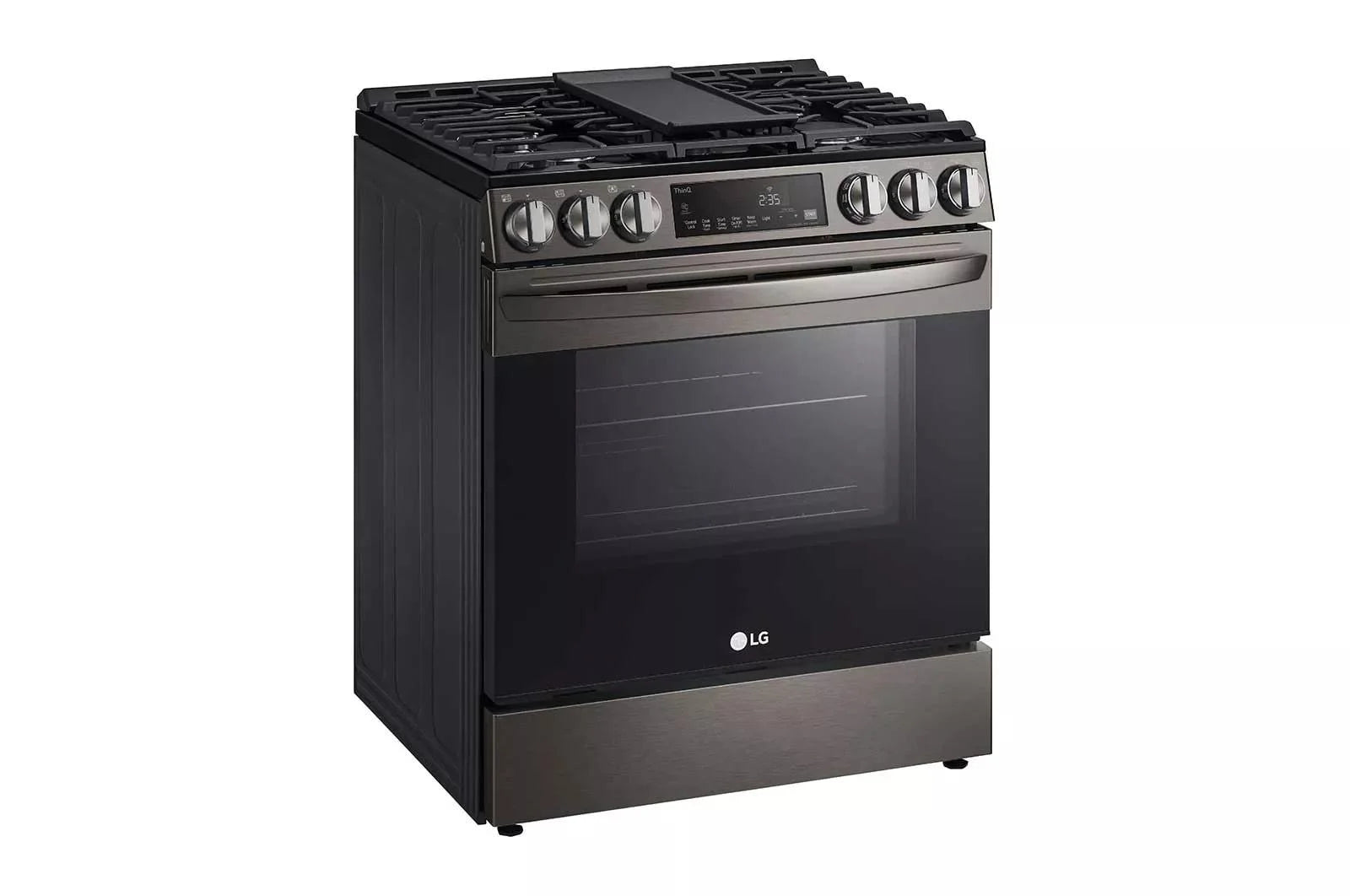 LG LSGL5833F 5.8 Cu. Ft. Stainless Steel Slide-In Gas Range