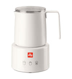 illy Electric Milk Frother- Black & Stainless Steel